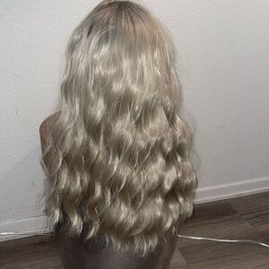 Blonde Very Natural Dirty Blonde Color- 13x4 lace 23” thick
